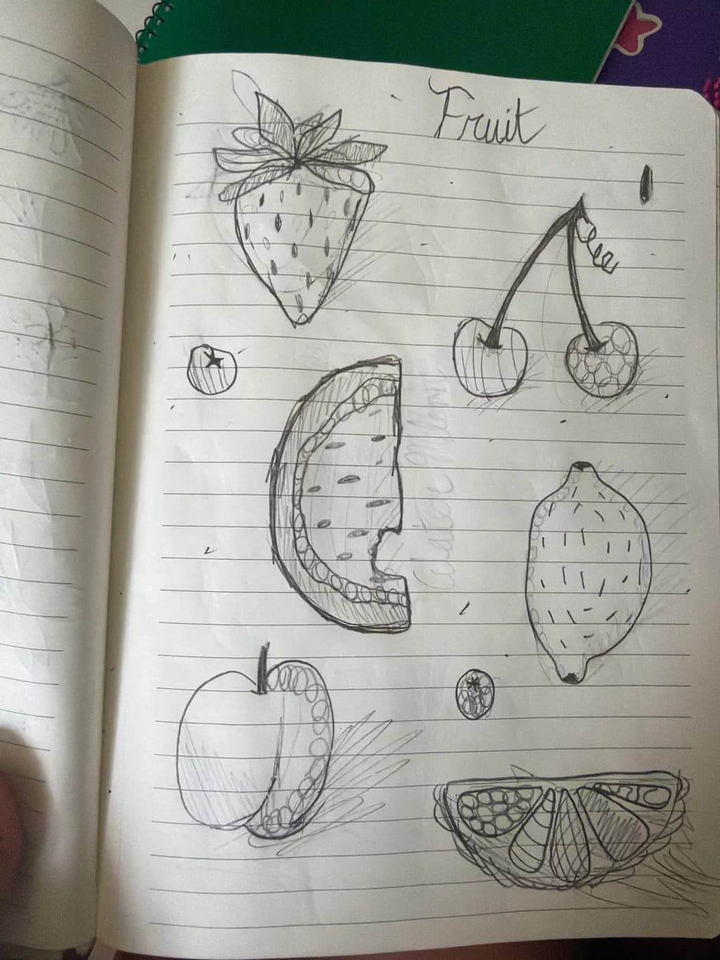 Fruit Sketches