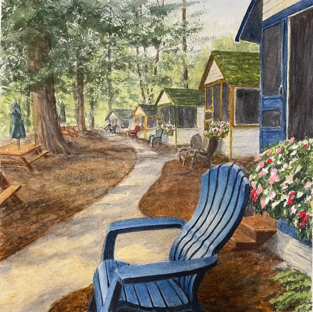 Pathway to Cabins