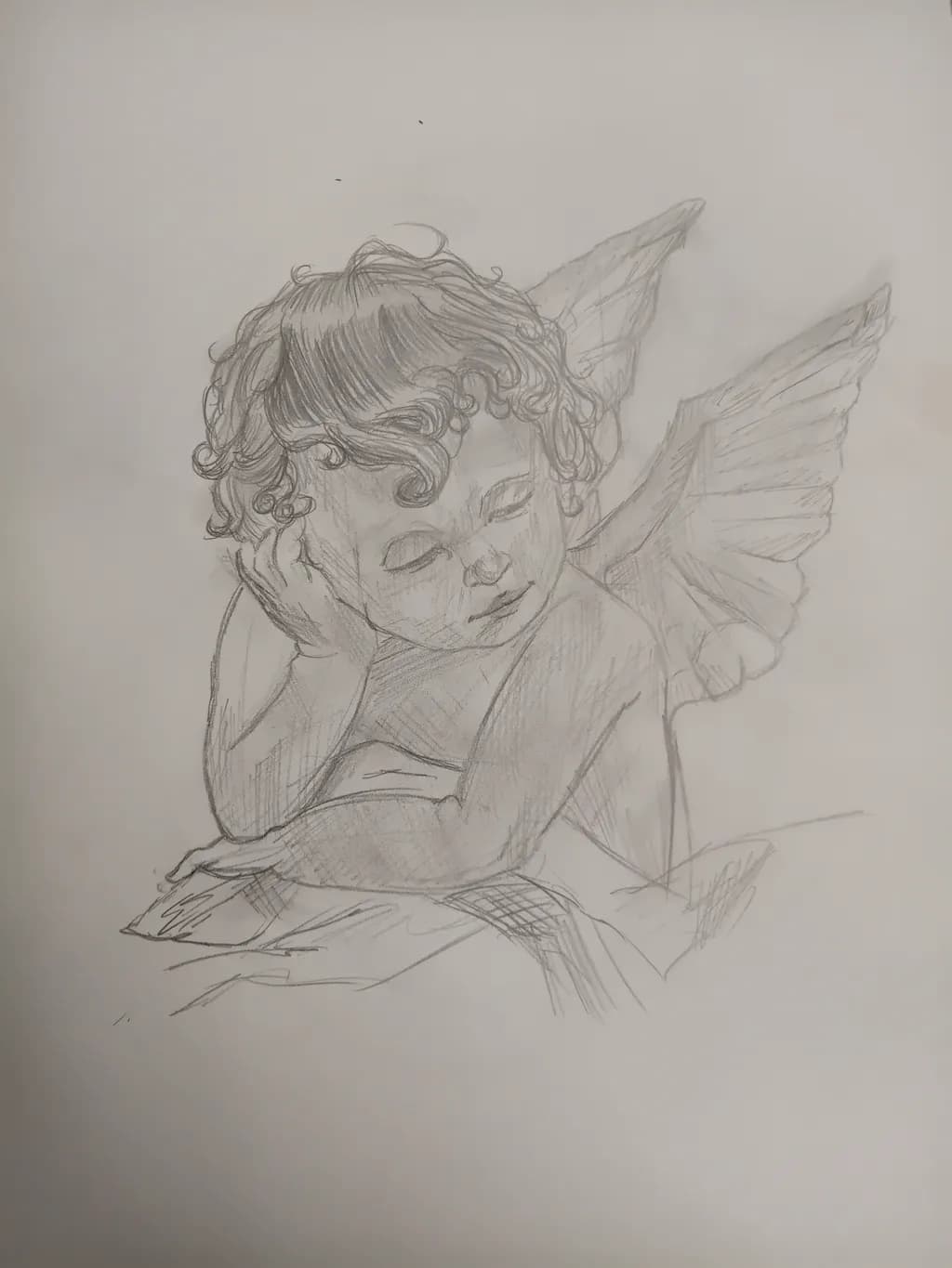 Pensive Cherub