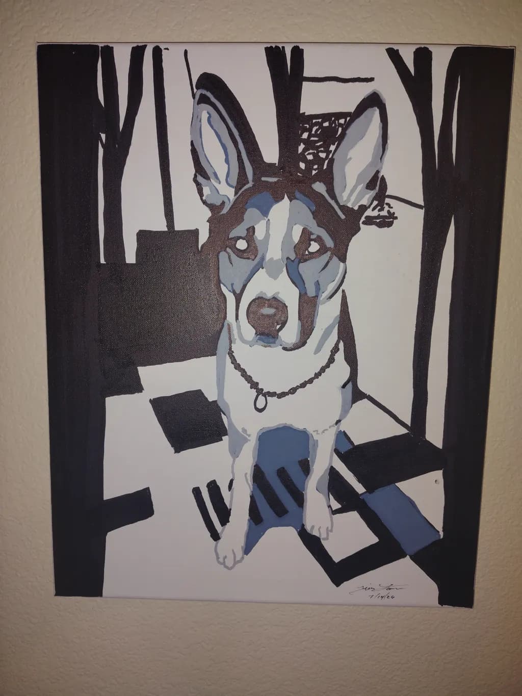 Monochrome Pup