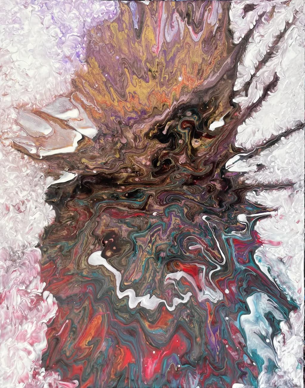 Colorful Abstract Burst