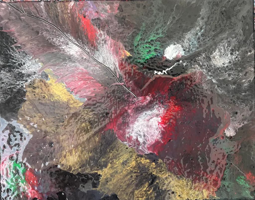 Abstract Leaf Flow