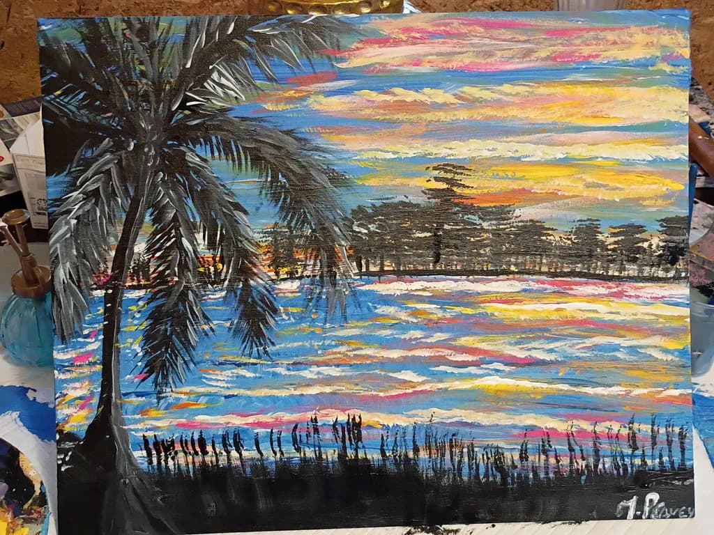 Tropical Dusk Reflections