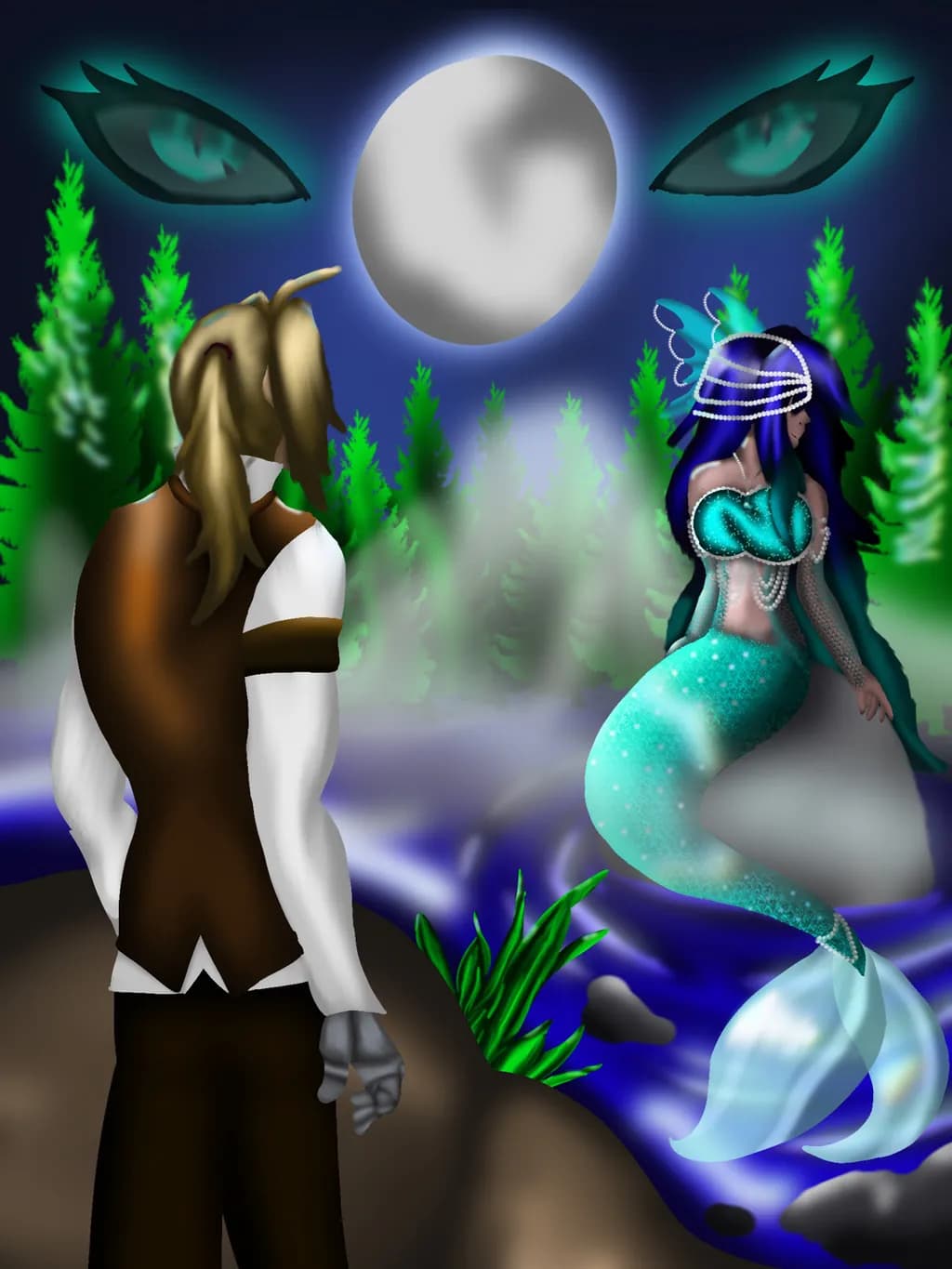 Moonlit Encounter