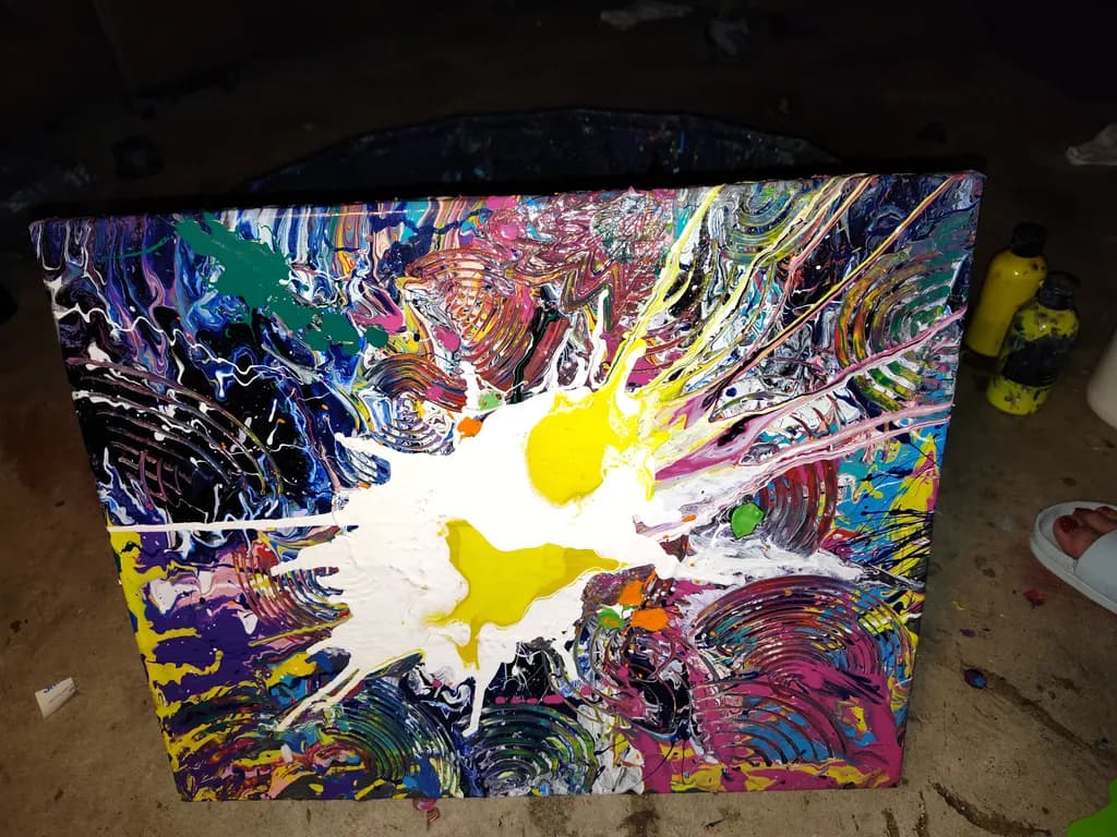 Colorburst Spiral