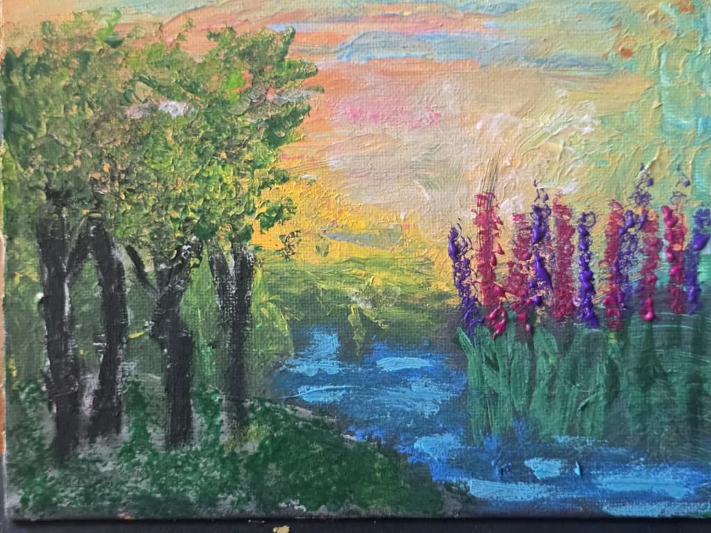 Sunset Streamscape