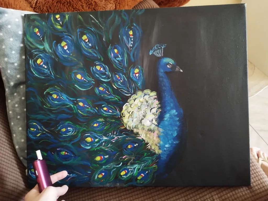 Midnight Peacock