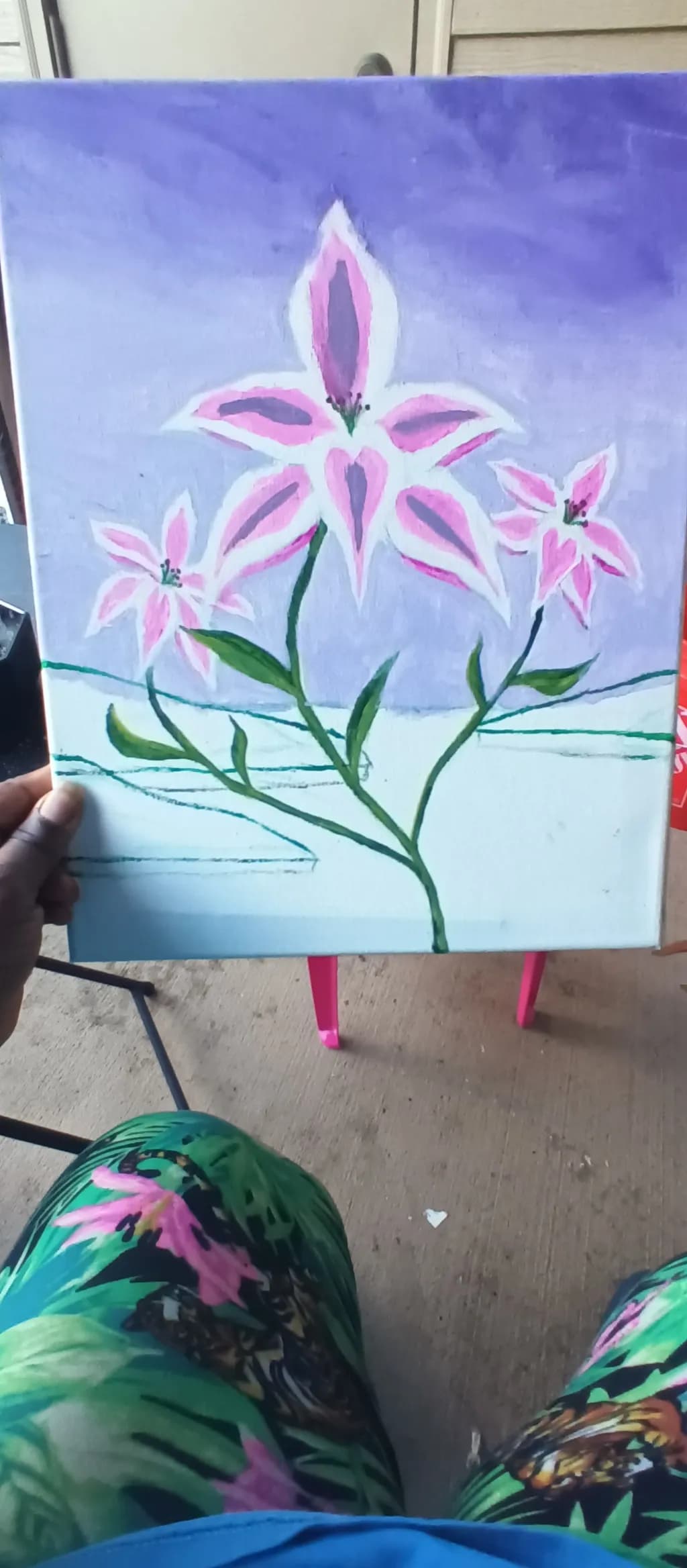 Pink Bloom Trio
