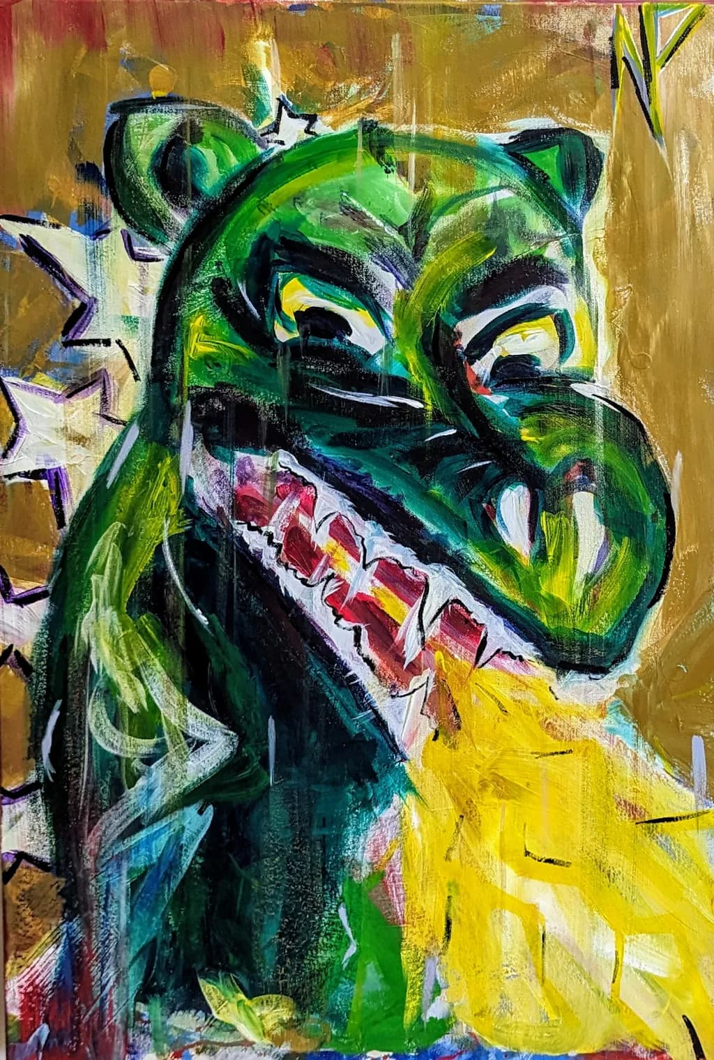 Fiery Gator