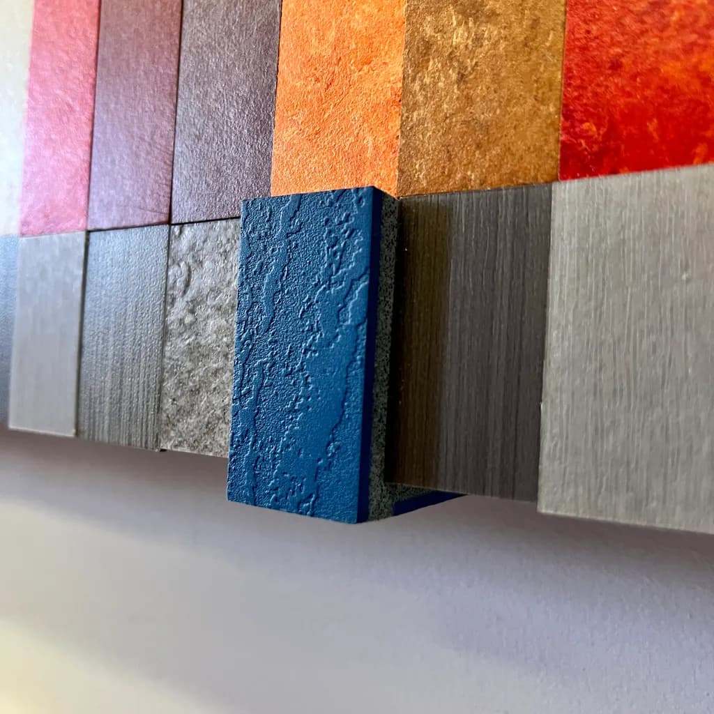 Textured Color Grid