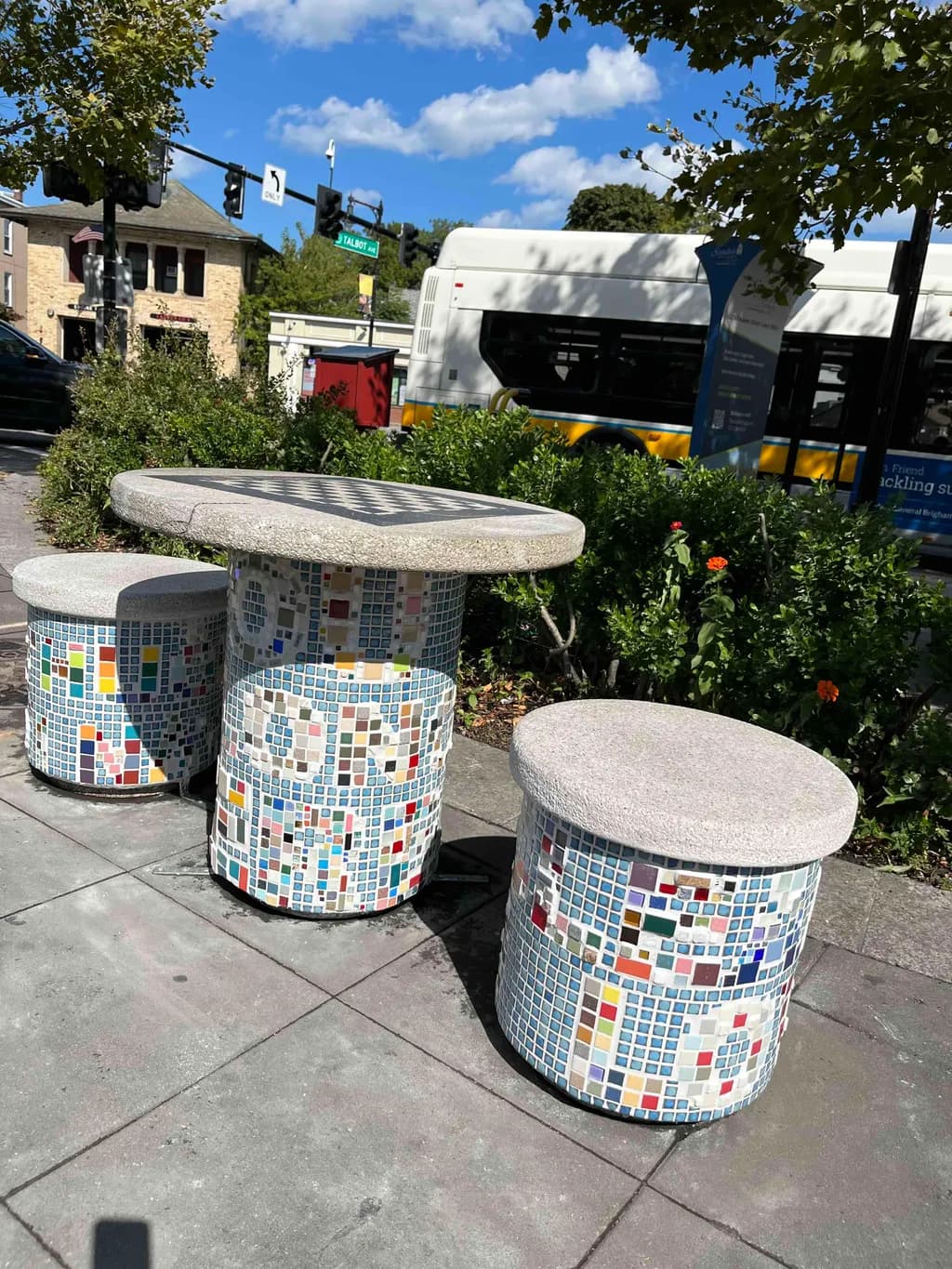 Mosaic Outdoor Seating