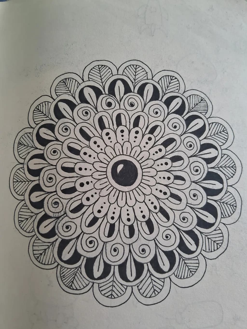 Ink Bloom Mandala