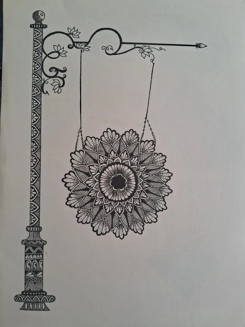 Intricate Mandala Balance