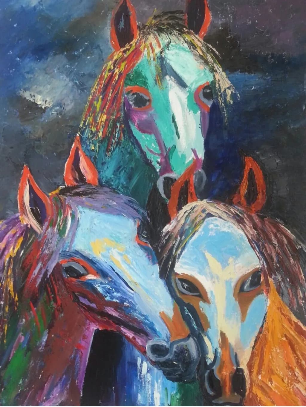Triad of Horses
