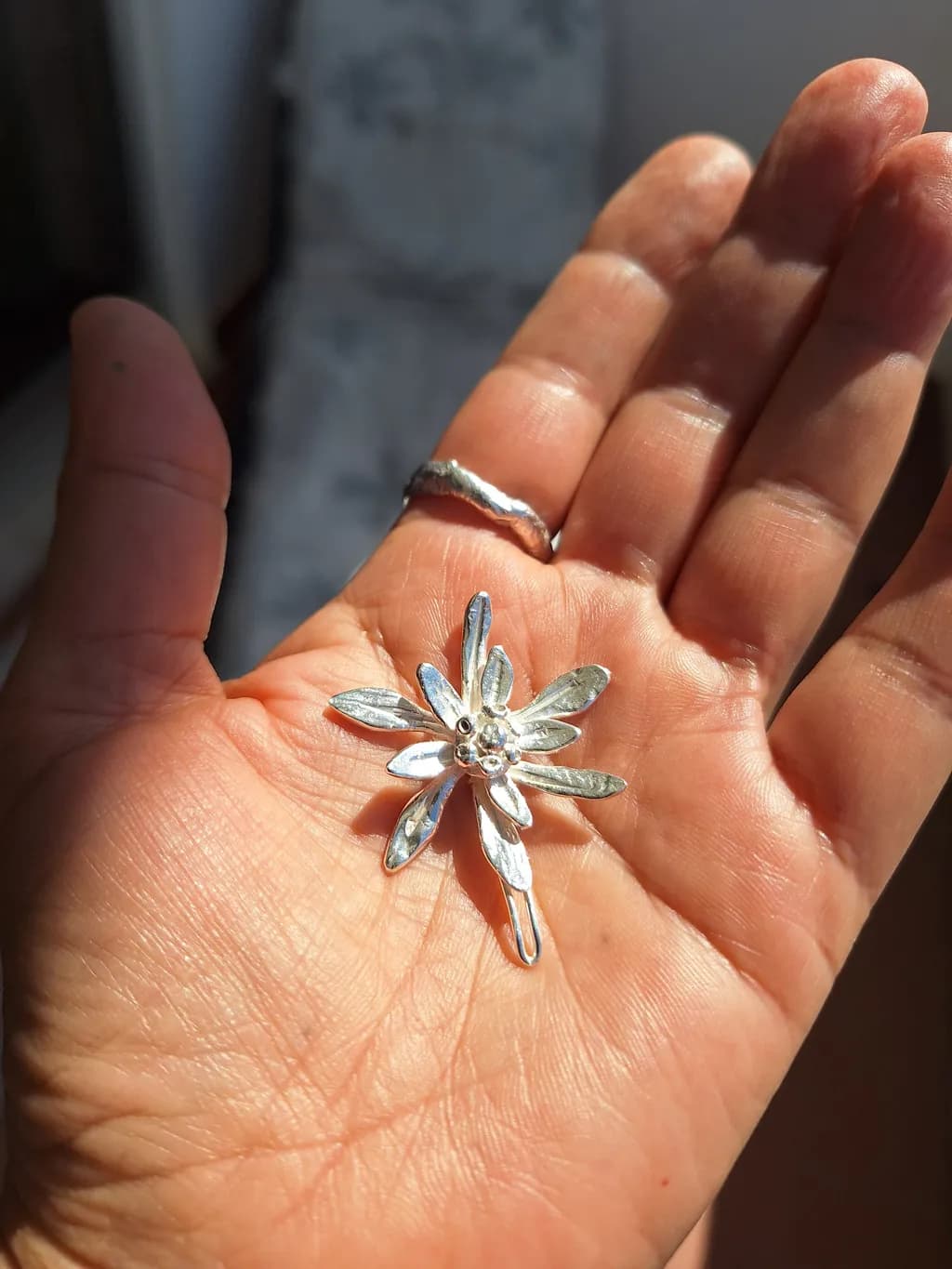 Silver Bloom Pendant