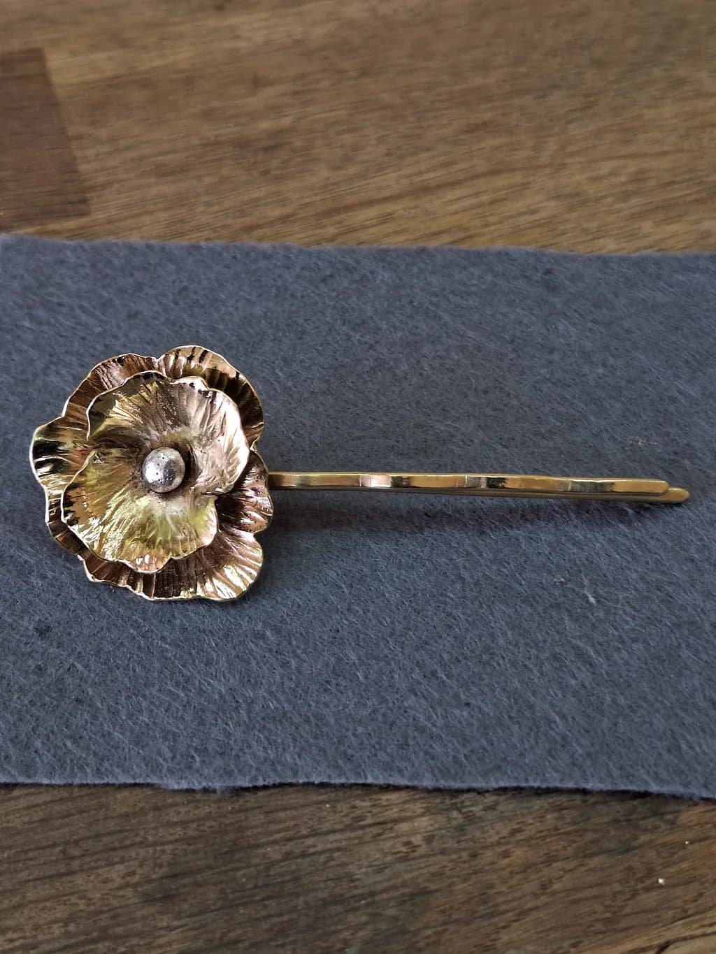 Golden Blossom Pin