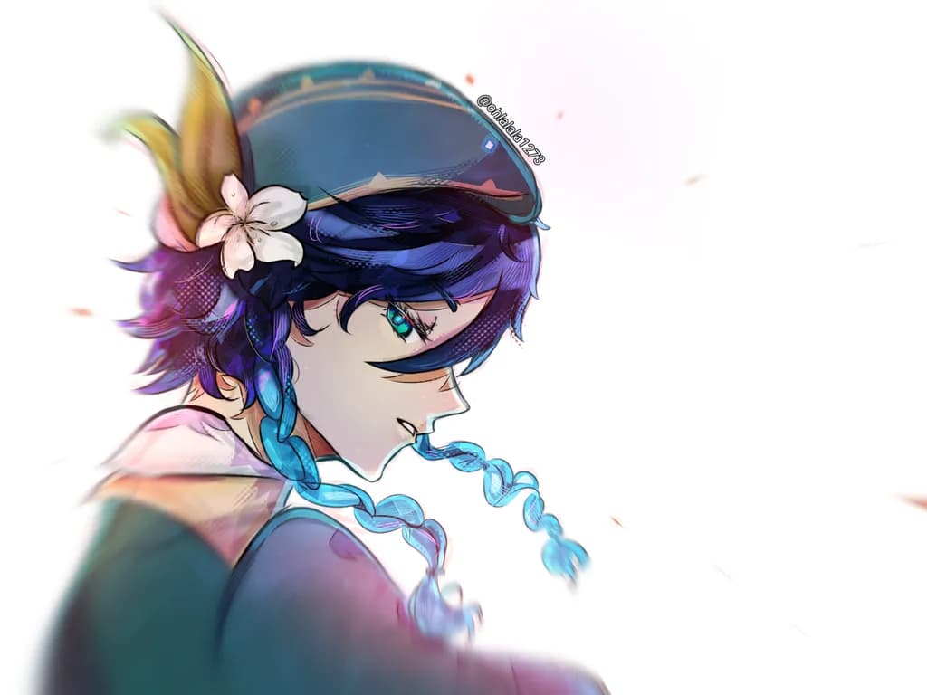 Blue Braid Whisper
