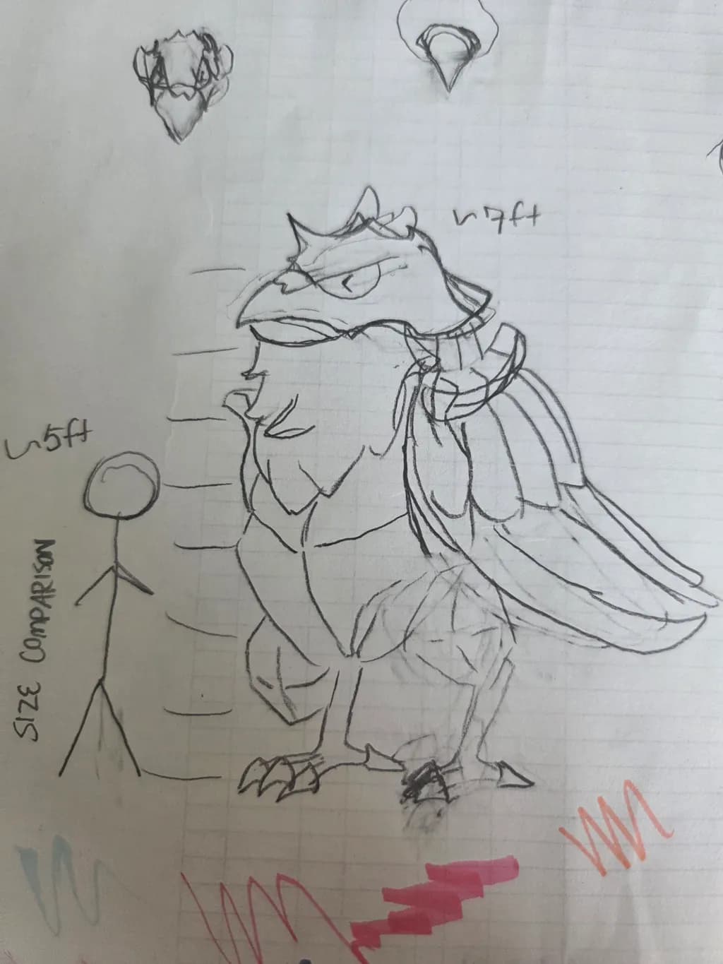 Giant Raptor Guardian