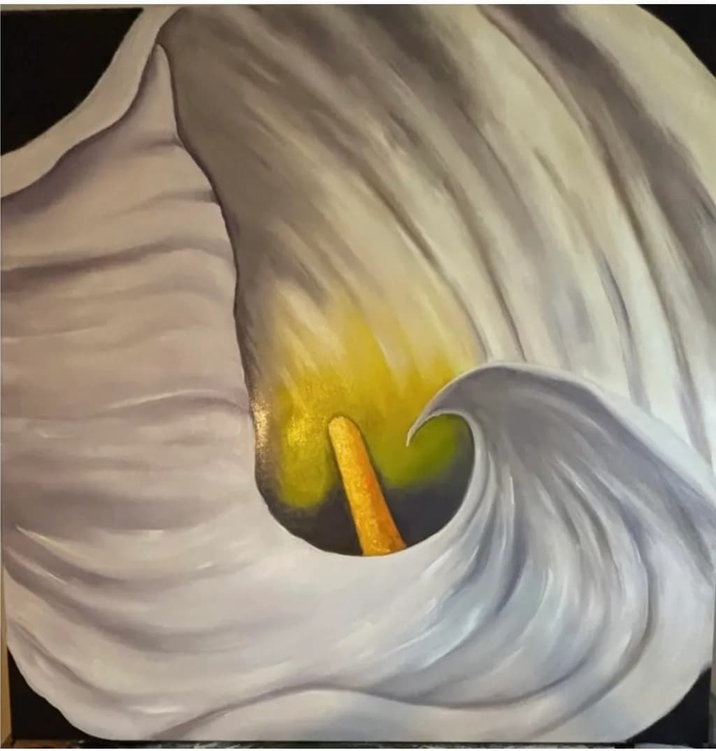 Curled Calla Lily