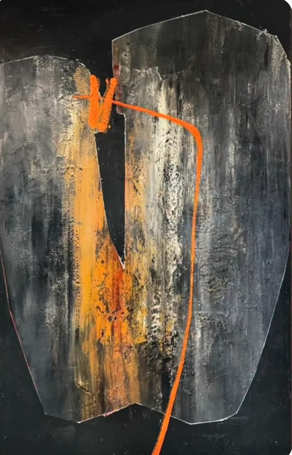 Tethered Flame