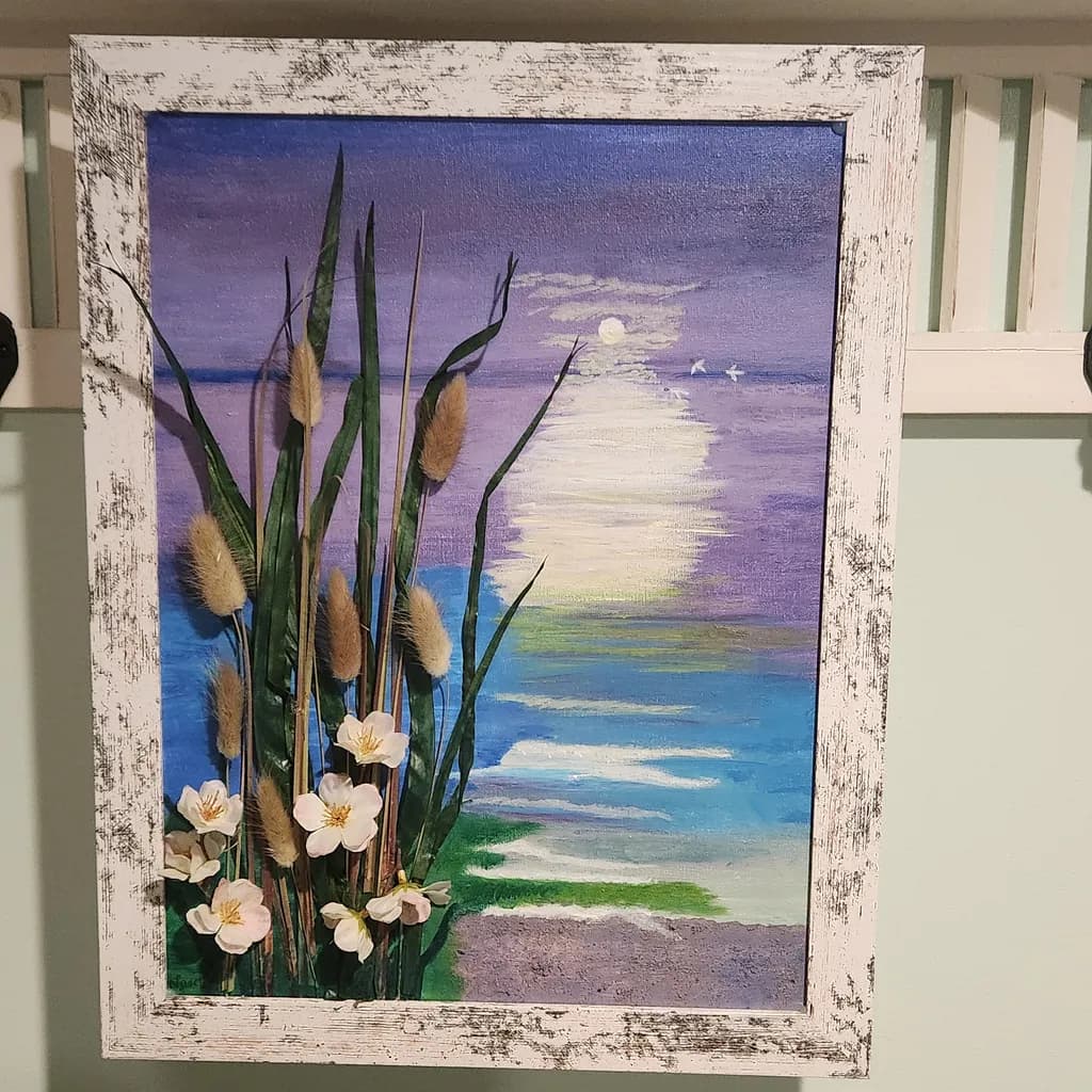 Moonlit Marshscape