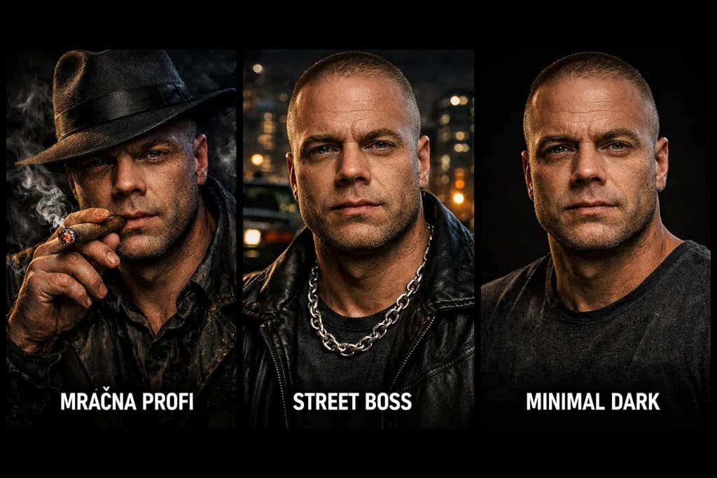 Shadowed Street Boss Triptych
