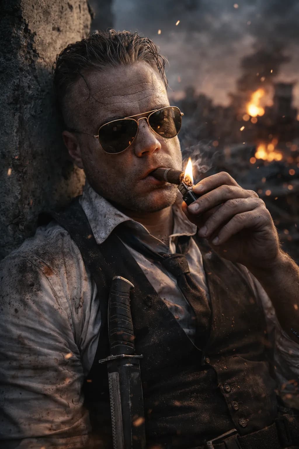 Cigar-Smoke Survivor