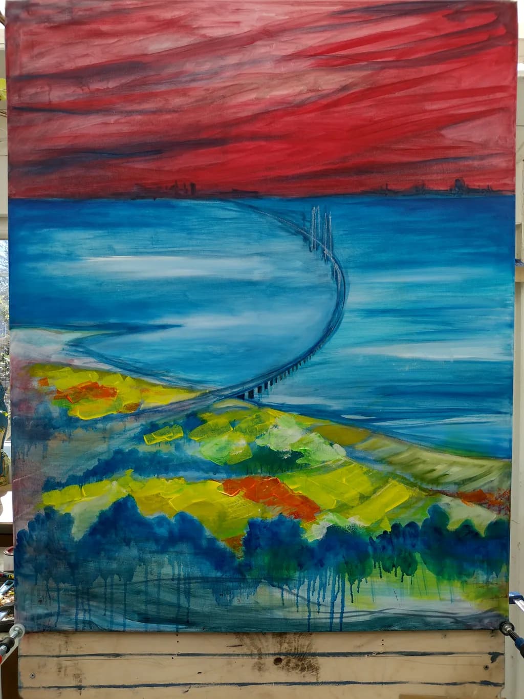 Curved Horizon