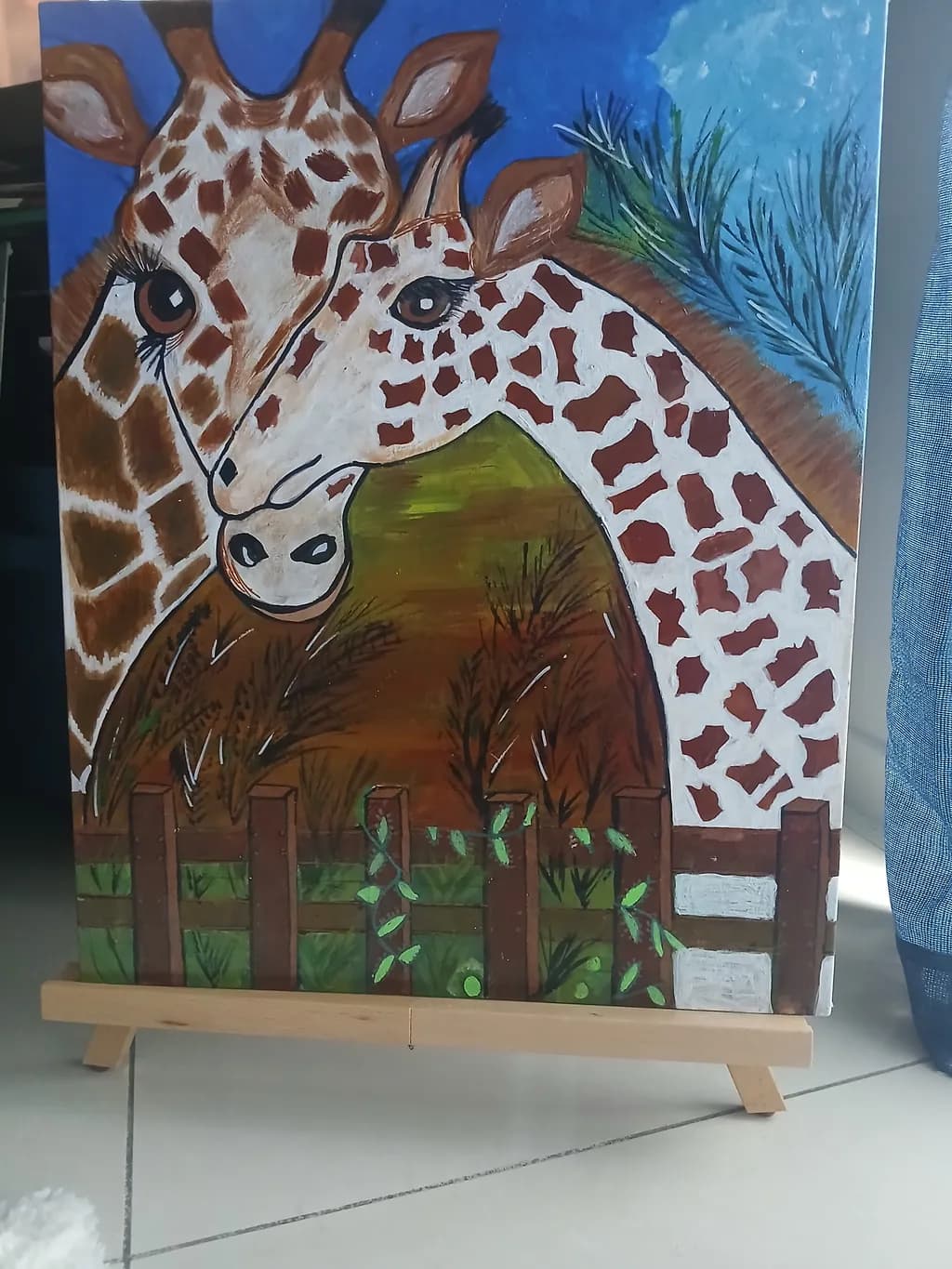 Giraffe Embrace