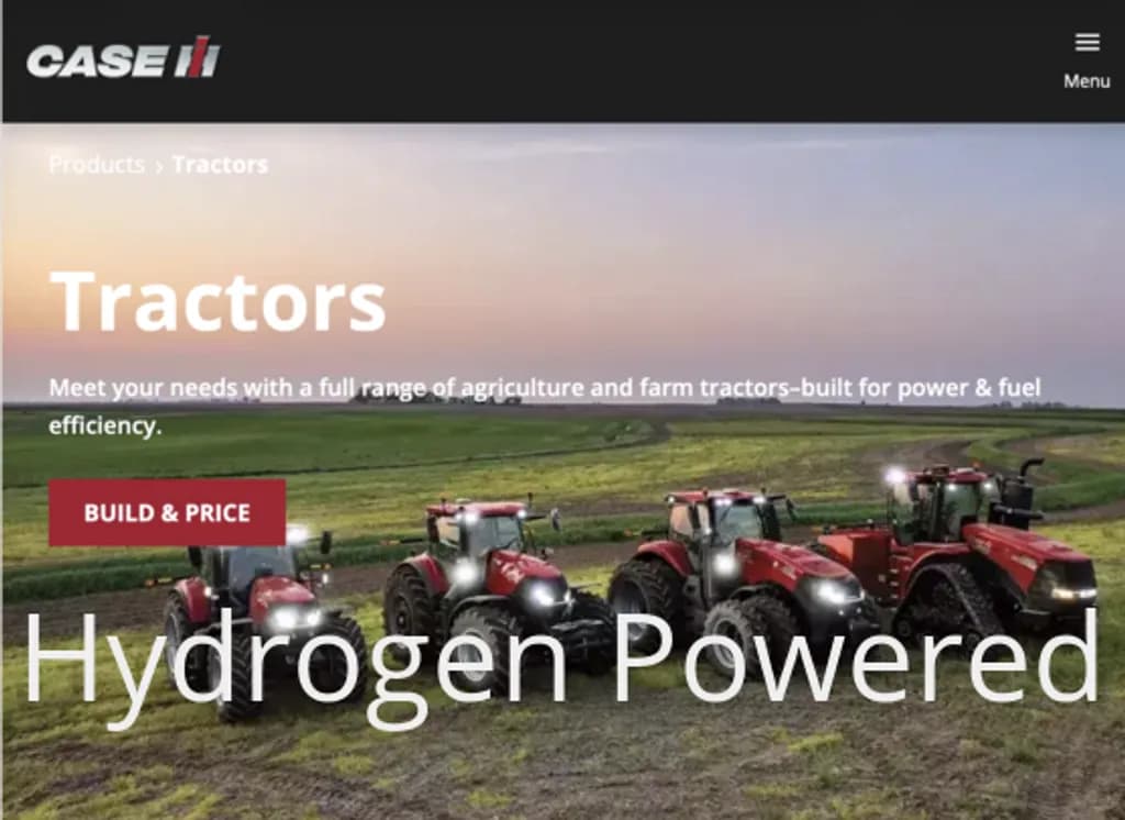 Hydrogen Powered Tractors