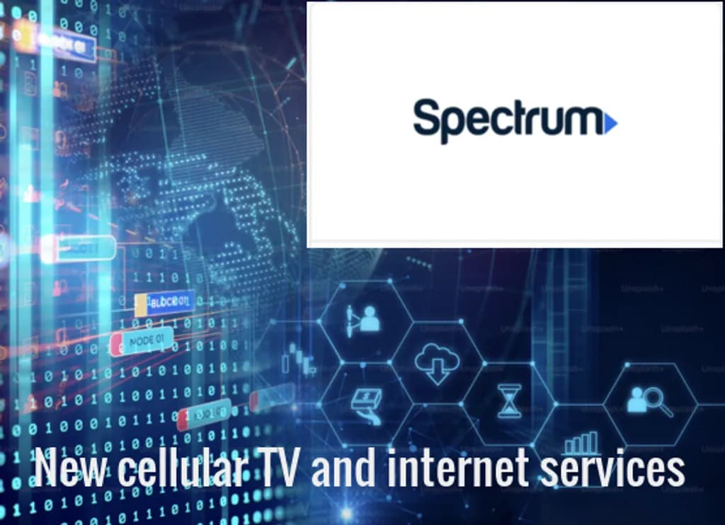 Cellular TV and Internet Services