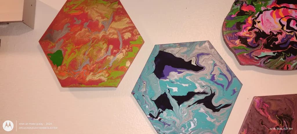 Hexagonal Swirl Patterns