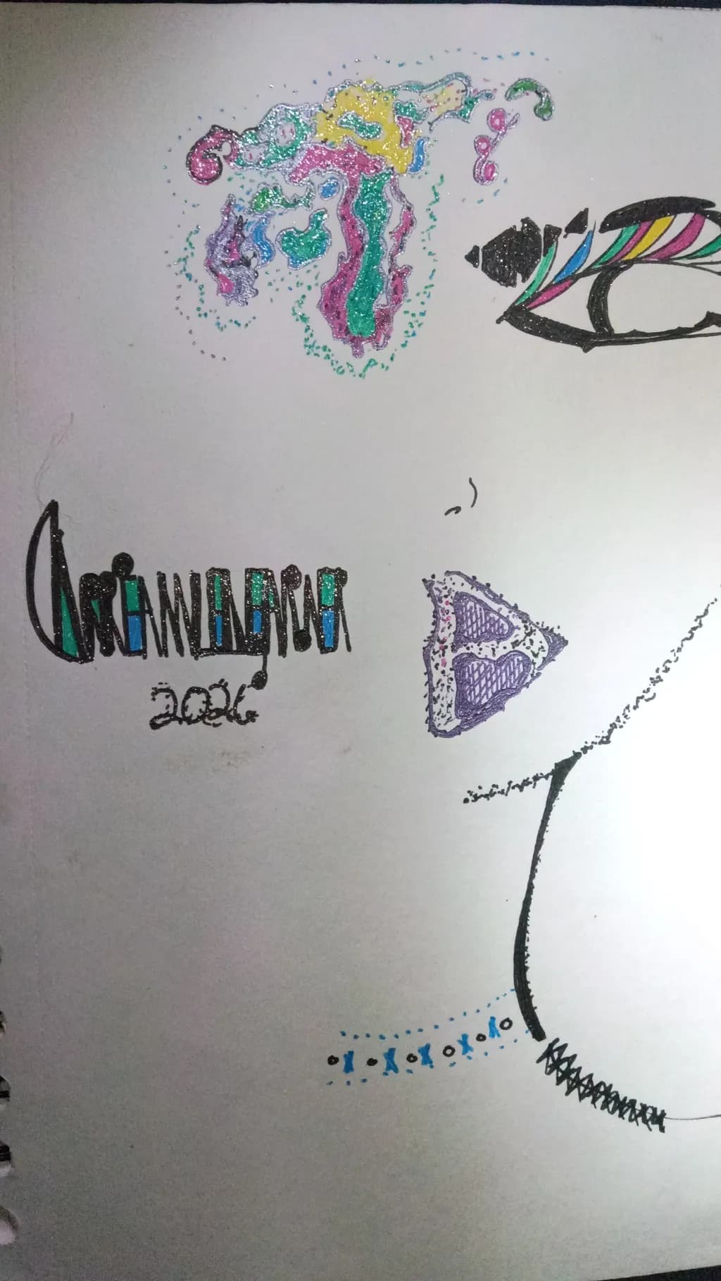 Colorful Abstract Eye