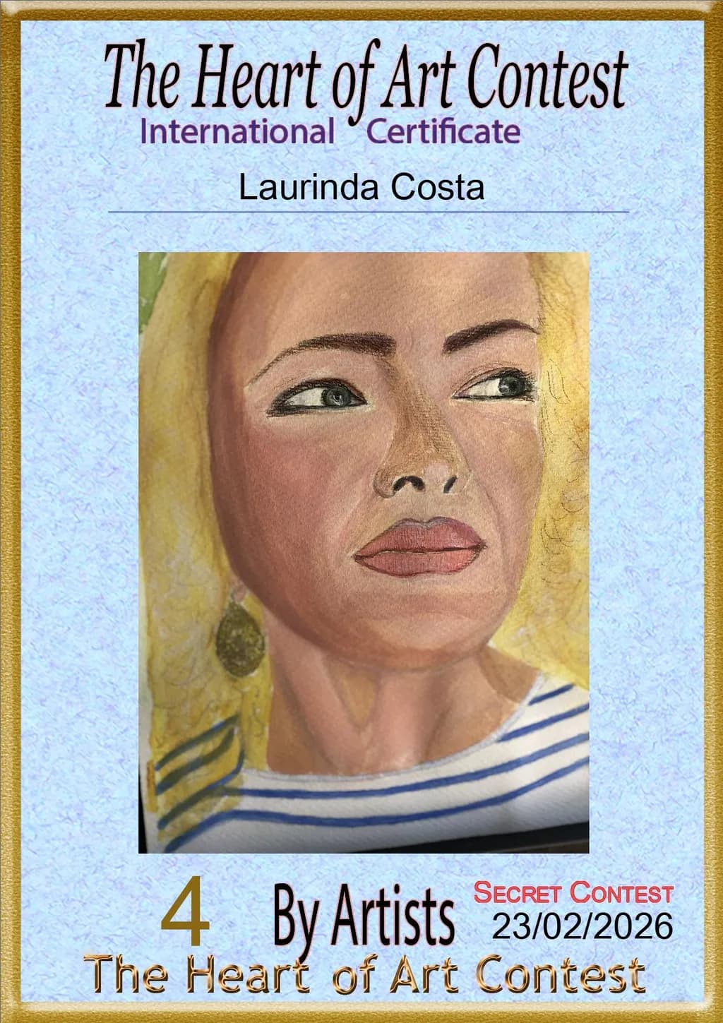 Secret Contest Portrait