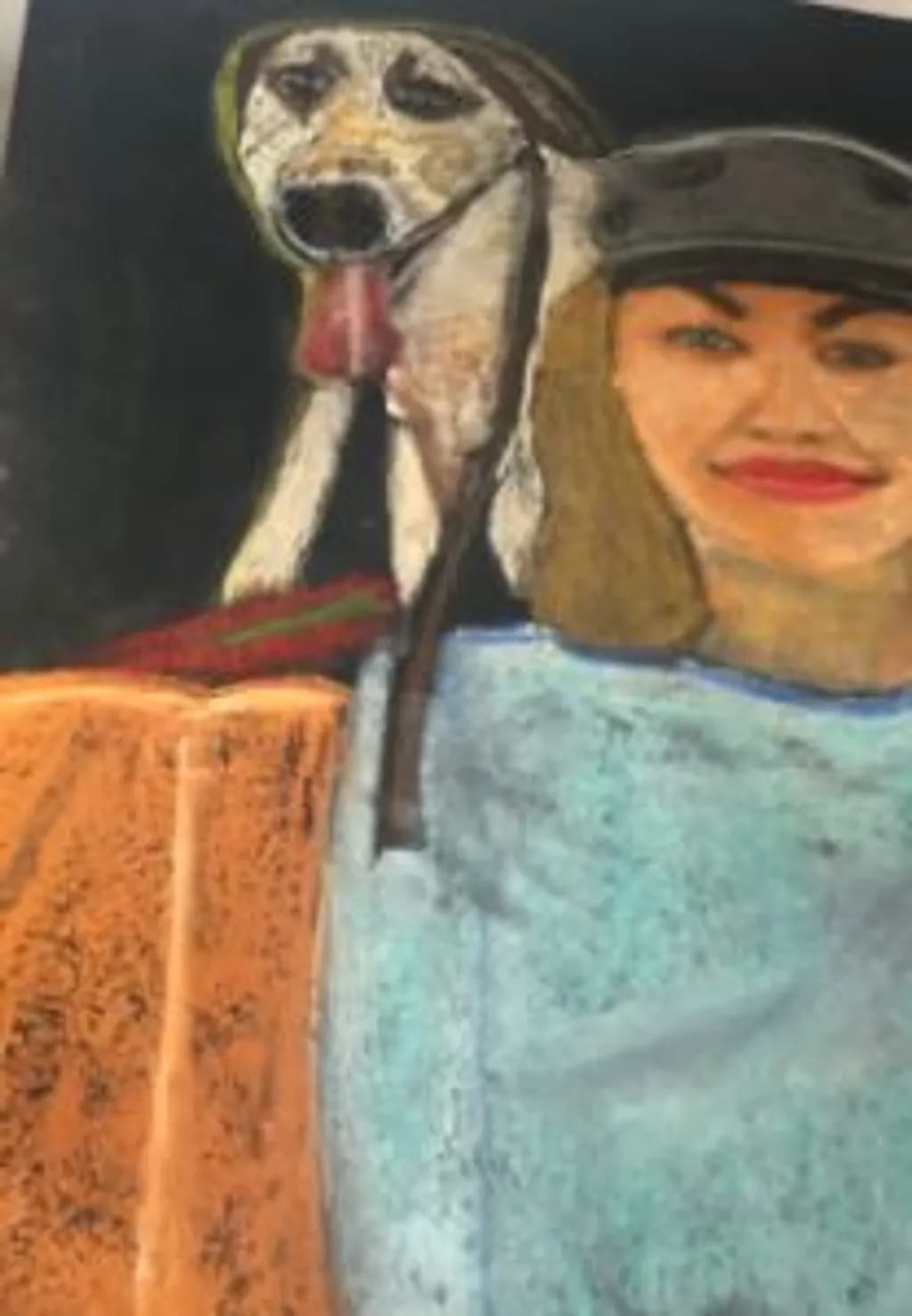 Monica with Companion