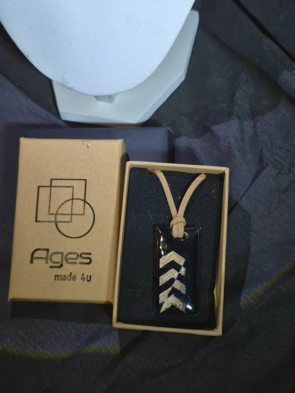 Chevron Echo Pendant