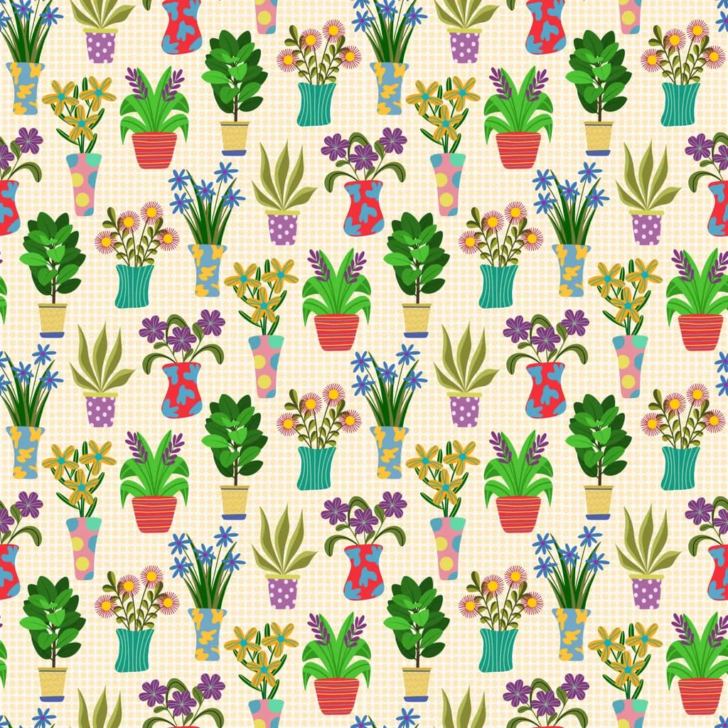 Potted Garden Pattern