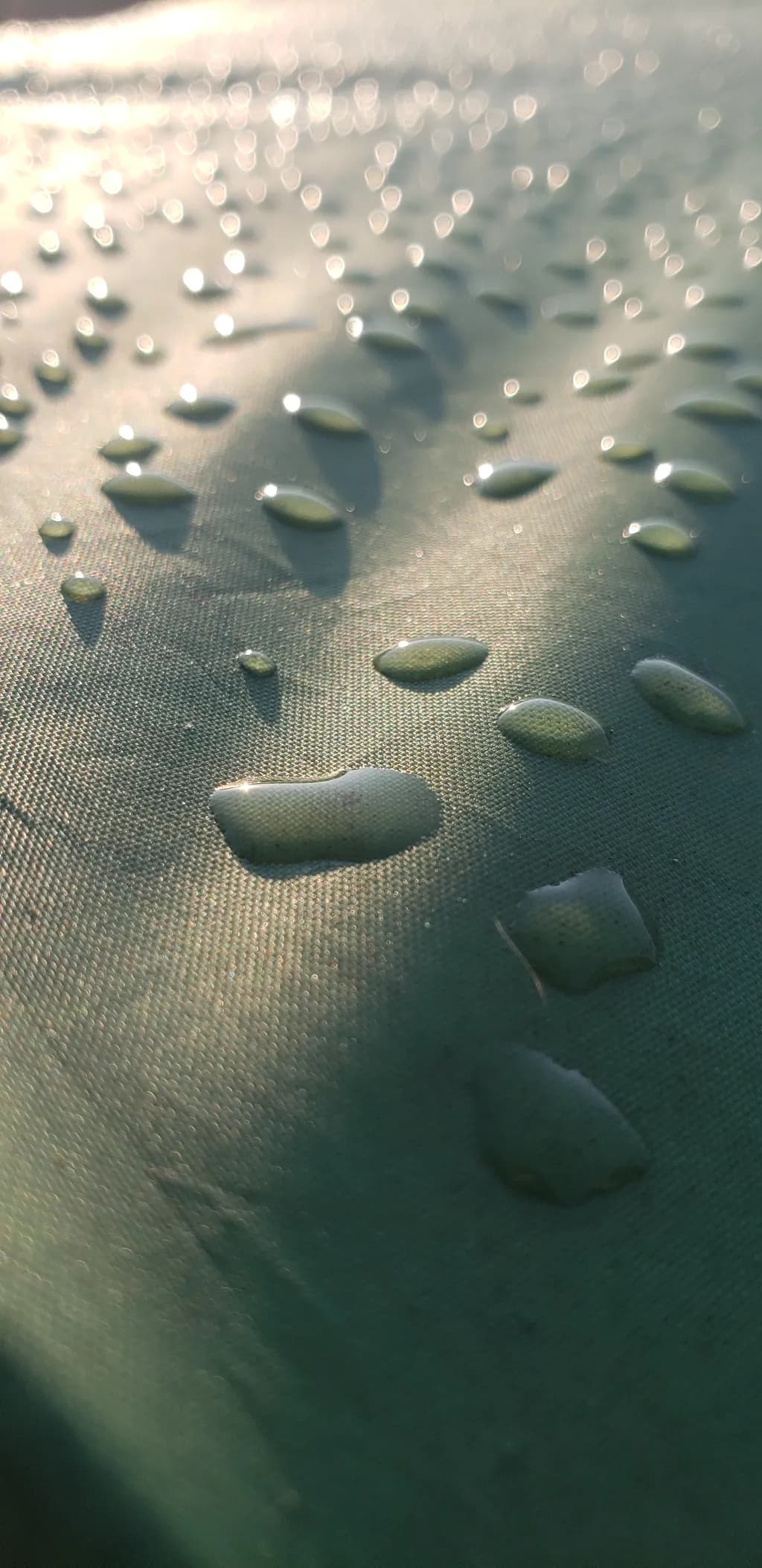 Water Droplets Light