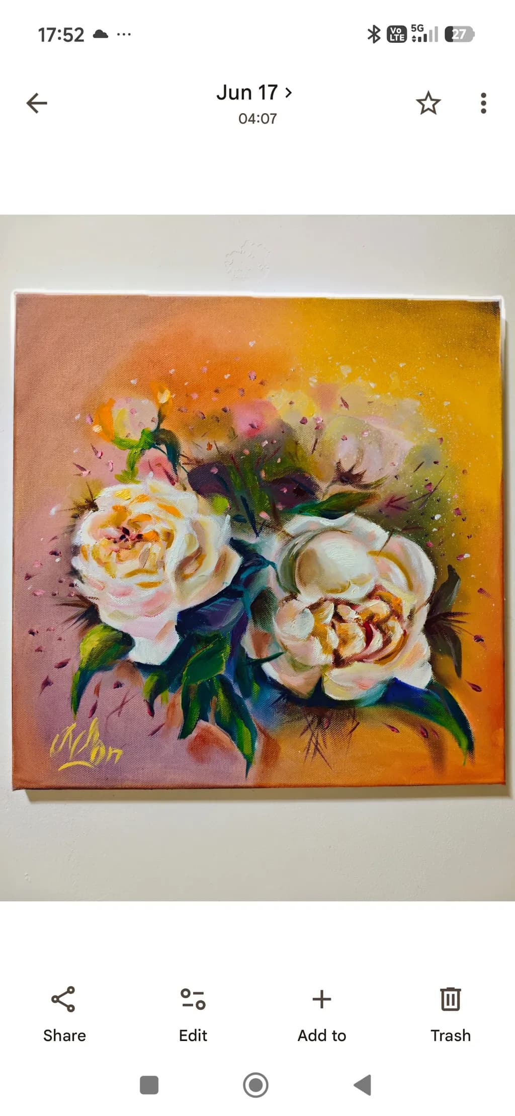 Golden Bloom