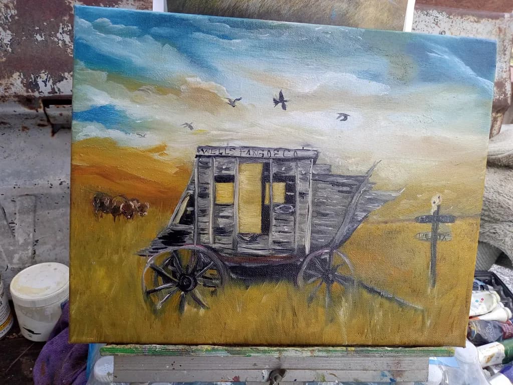 Wells Fargo Wagon