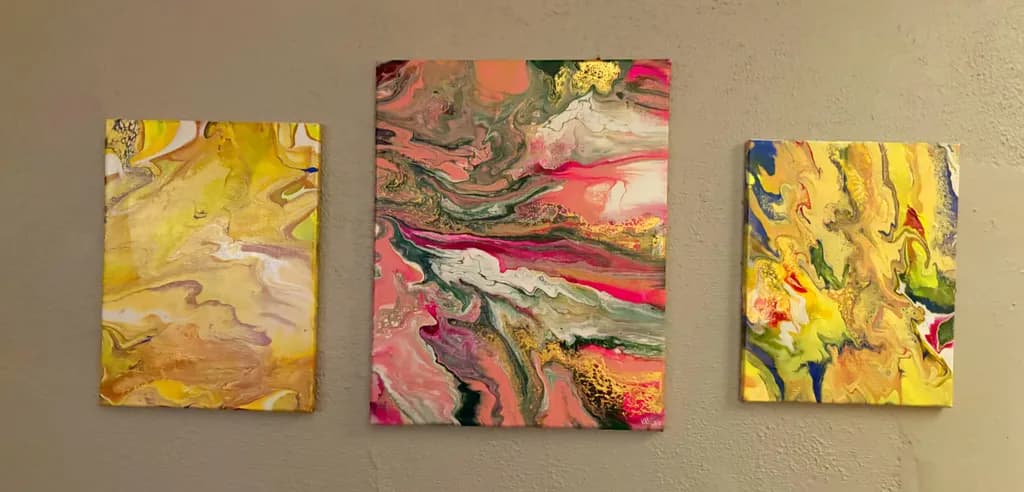 Flow Radiance Triptych