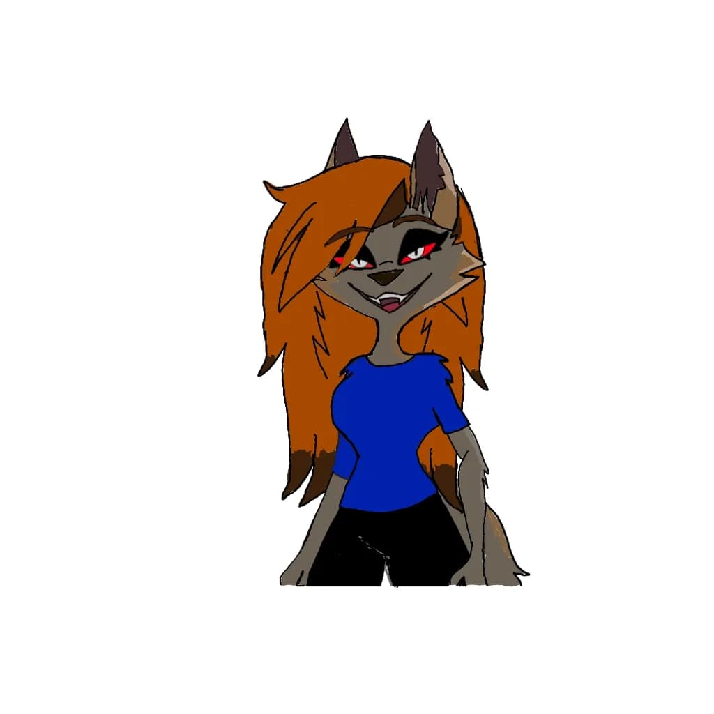 Red-Eyed Foxgirl