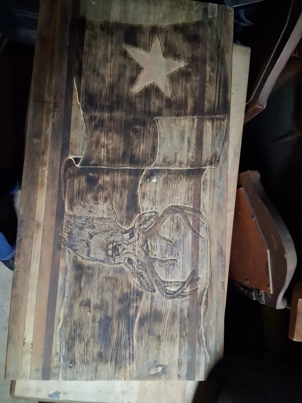 Rustic Deer Emblem