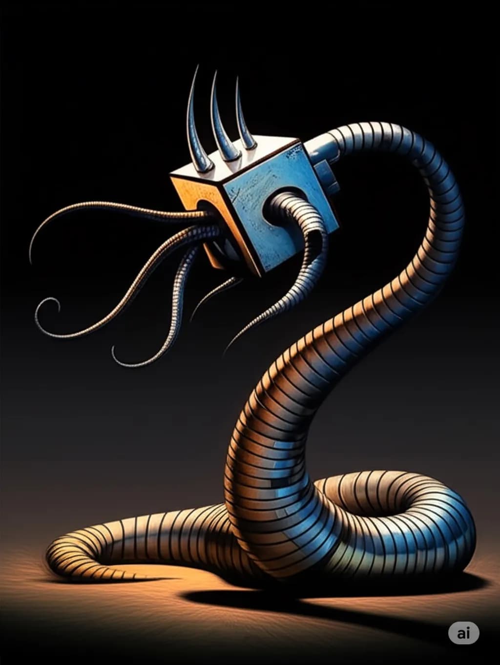 Metal Serpent Coil
