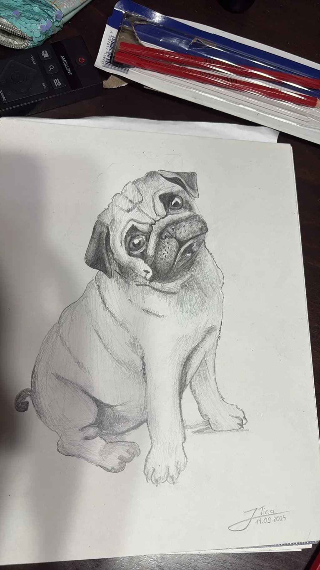 Pensive Pug