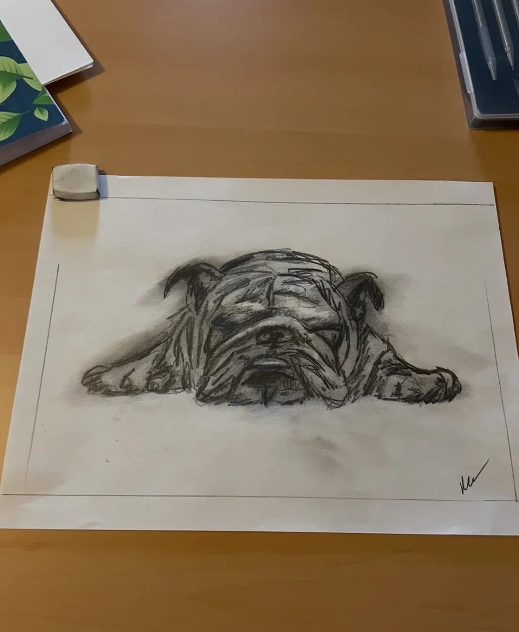 Tired Bulldog