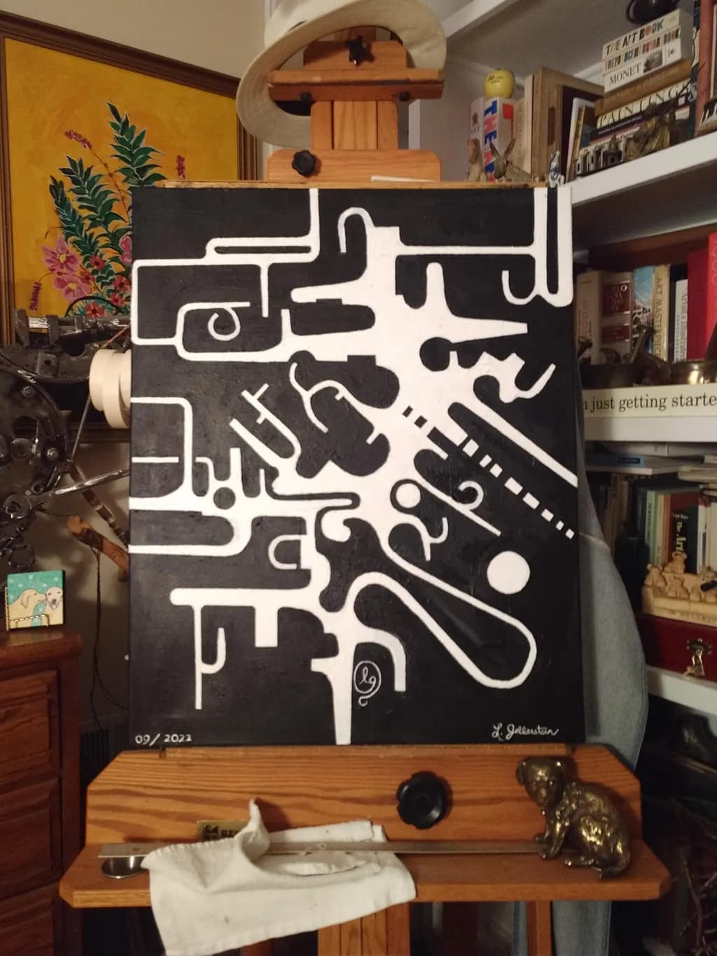 Black and White Maze