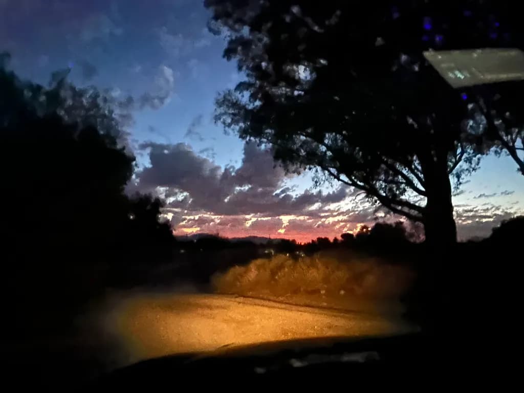 Dusky Roadside Glow