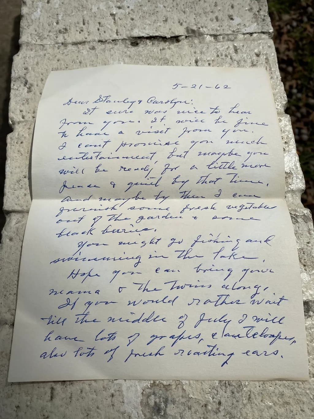 Garden Invitation Letter