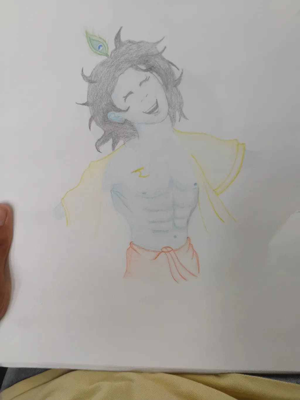 Playful Krishna
